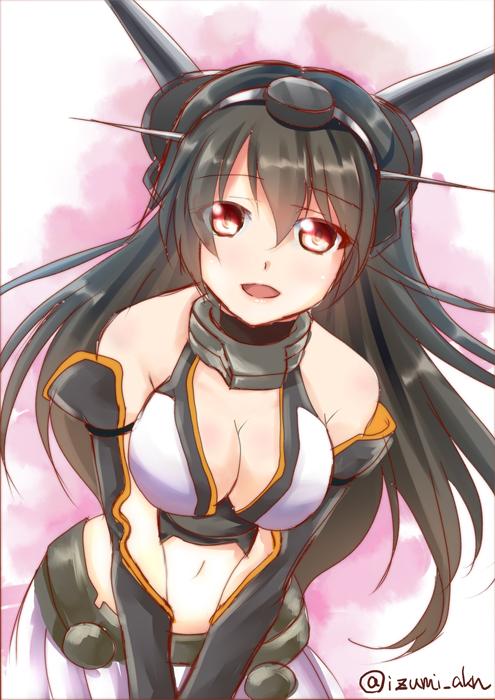 Twitter 上的 泉水茜 おっぱいの日 ワンドロ長門さんです 艦これ版深夜の真剣お絵描き60分一本勝負 Http T Co Iv6tmuubbc Twitter