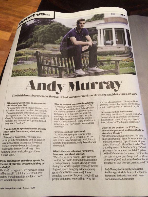 kevthenow's tweet photo. @andy_murray @sportmaguk RUMOUR SOLVED your Irish twin in Paraguay shirt at the 2006 Eng WC match #theIrishAndyMurray http://t.co/NDalu78e59