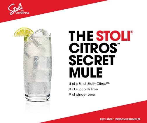 StoliVodkaITA's tweet photo. Stoli® Citros™ Secret Mule: Stoli® Citros™, succo di lime fresco, ginger beer! #StoliOriginal http://t.co/NZ7bS8rpFp