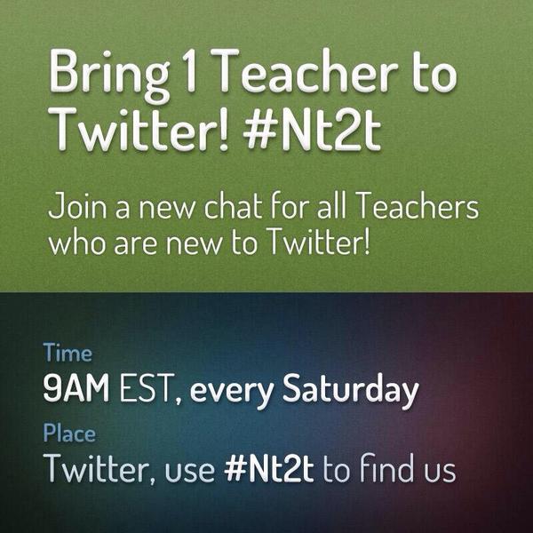 jamesblodgett's tweet image. MT @Fearless_Teach: New to Twitter? Join us Saturday at 8amCDT 4 Twitter Essentials!! #nt2t  #mcptech @mcpasd