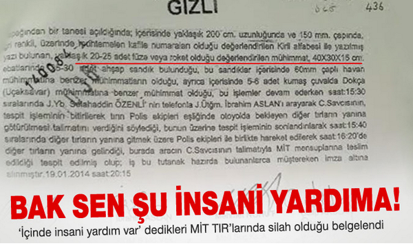 SinemKurtuba's tweet photo. İçinde insani yardım var' dedikleri MİT TIR'larında silah olduğu belgelendi
http://t.co/VN4eVnR4Sv http://t.co/AVAkyyNwzT