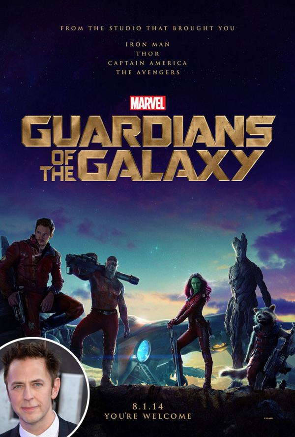 Guardians of the Galaxy director <a href="/JamesGunn/">James Gunn</a> joins us for a Twitter Q&amp;A TODAY at 12 PT—tweet your Qs using #AskGunn!