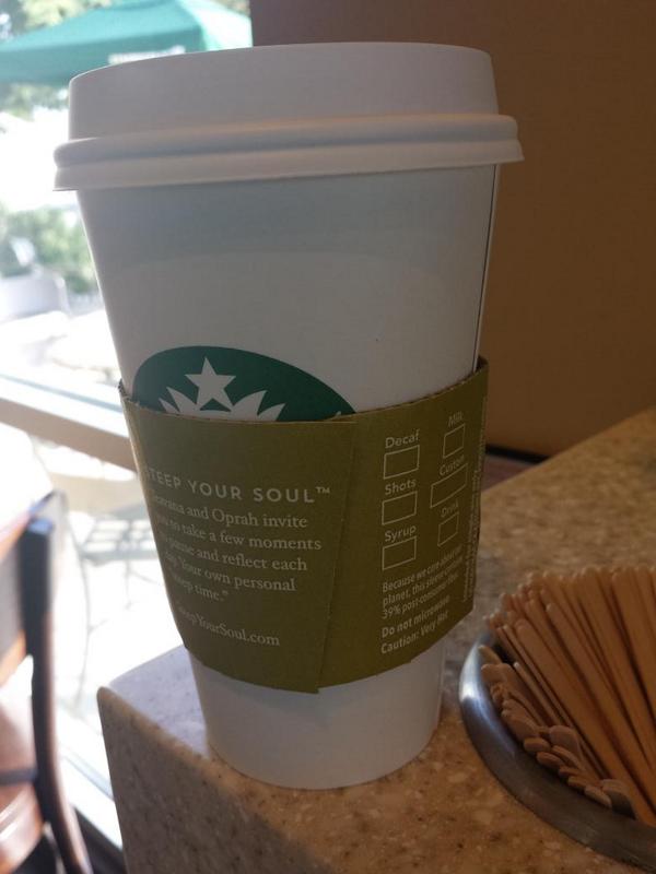 LeReef's tweet photo. @Starbucks grande dark please http://t.co/xvOZpH6ZVA