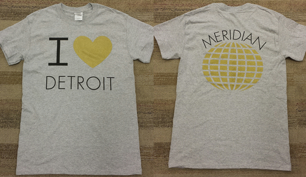 MeridianHP's tweet photo. We got new t-shirts for #employeeappreciation week, starting Monday! #IheartDetroit #MeridianRocks #BestPlaceToWork http://t.co/2p0sYL7dbl