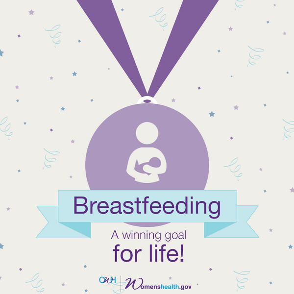 womenshealth's tweet photo. Breast milk makes mom &amp; baby healthy and is easier to digest! It really is a winning goal for life! #WBW14 http://t.co/JGIiOcthfy