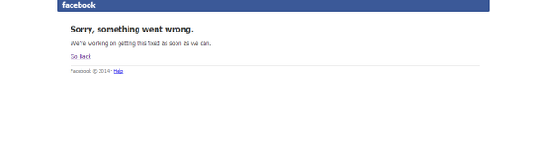 shanojan_'s tweet image. @facebook error appears. Whats happening?? #FB #Error #NotLoading #Social #Media