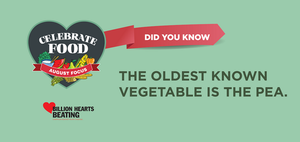billionheartsb's tweet photo. #DidUKnow the oldest known #vegetable? #Staytuned for #tips, #contest &amp; more as we #CelebrateFood this #August. http://t.co/JZxOdcmZR1