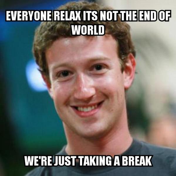 SeanImageking's tweet image. @facebook we understand...#facebookdown
