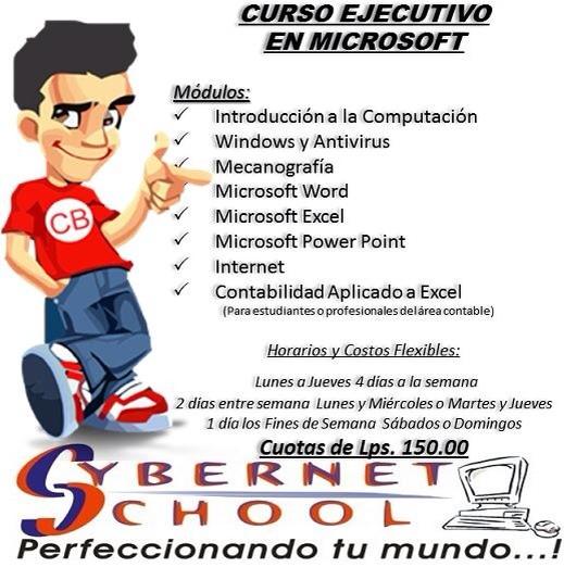 CybernetSchool's tweet photo. infórmate ya llámanos al 2222-4242  o visitanos en 3er nivel de Plaza la Norteña en 5ta ave de Comayaguela http://t.co/6SBtwjDUbv