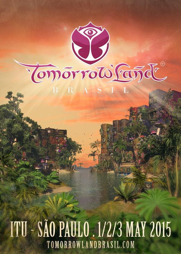 tomorrowland's tweet photo. 2015 will be the year Tomorrowland sets foot in South-America. Brasil, are you ready? http://t.co/gjq9gPT4dS http://t.co/IABCbXeZYO