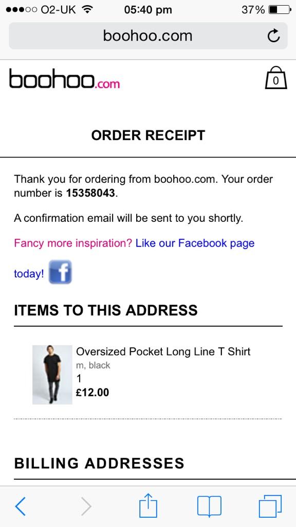 IMatthewOfficia's tweet photo. New @boohooMAN over sized t shirt ordered since large is more like a dress on me now haha #gettingskinny http://t.co/dudgZg6u5U
