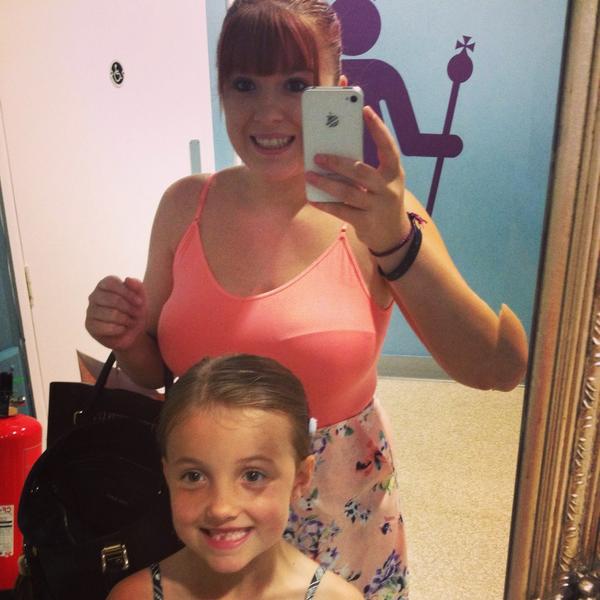 ErinKloss's tweet photo. Such a lovely day with my little lady! Can't wait for swimming next week @Mitch106gti  @laura_loopyloo http://t.co/VzeCmskUWr