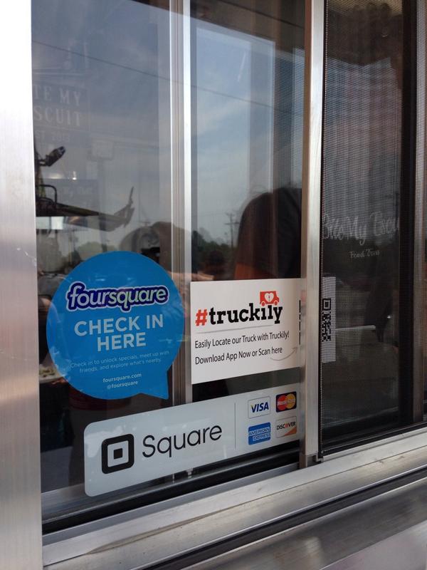 Love seeing that <a href="/truckily/">Truckily</a> has made it to Texas! Getting lunch from <a href="/Bite_My_Biscuit/">Bite My Biscuit FT</a> today. #truckily