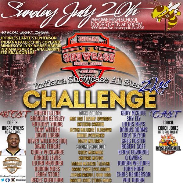 IndianaShowcase's tweet photo. @BabyDookie INDIANA SHOWCASE LEAGUE ALL STAR WEEKEND TODAY AT HOWE ! Please retweet http://t.co/i78yNmOhem