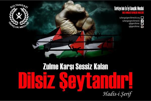 kirmacergin's tweet photo. Zulme Karşı Sessiz Kalan DİLSİZ ŞEYTANDIR! (Hadis-i Şerif)  #GazzeKanAğlıyorUYUMA @SGBGenclikMec http://t.co/FlDT0g3VsC