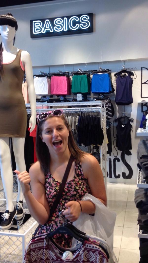 beccaa_novak's tweet photo. Found my section! Lol ππ #basicbecca http://t.co/KgNLcCYfZD