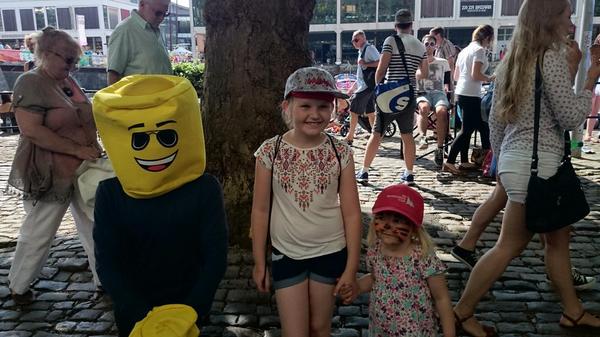 Happy days at the Harbourside Festival @postbristol #summeroflego