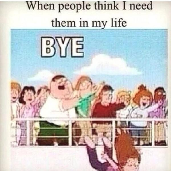 _OhMyTea's tweet image. I don't need you. #nonfactor#byefelicia#boombyebye#cutoff#pushedoff