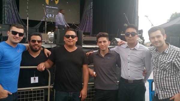 itsyaboypew_'s tweet photo. Congrats Jorge from @ProductionsbyJI on yet another amazing performance at the Waterloo Jazz Festival! #squad #gospel http://t.co/tZoHSarZ9M