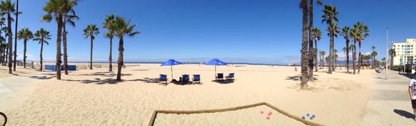 RT <a href="/laicarey/">Carey Lai</a>: What an amazing place to hold a tech conference. Thanks #siemersummit. LA is awesome.