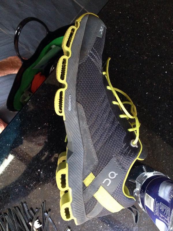 MarkAAPalmer's tweet photo. @AndyCWalsh thx for coming mate. Still waiting for overall results. These r the trainers I was talking about http://t.co/2BZ3qaEzvs