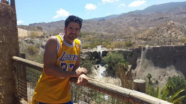Aponcestevez's tweet photo. Hoy echamos 1buen dia en el Minihollywood y mi gordi lo paso en grande.... http://t.co/0pQFDtN1DB