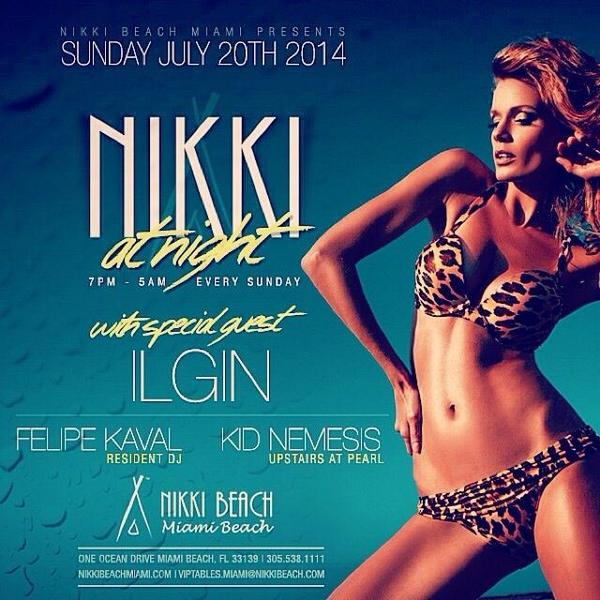 CharlieOjeda1's tweet photo. @djilgin Tonight! Nikki Beach Miami. http://t.co/cV01BtH4gr