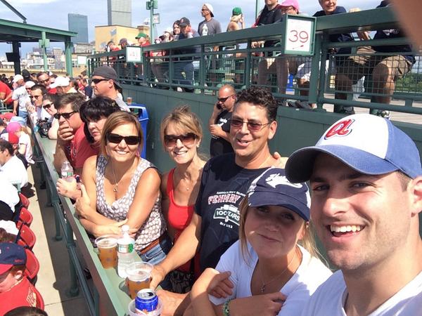 descika's tweet photo. Great day for a great game #MyFenway http://t.co/O8WlcQUp6x