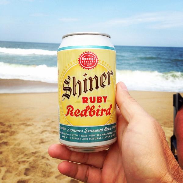 EGF4's tweet image. Best beer on the beach @ShinerBeer #rubyredbird #obx