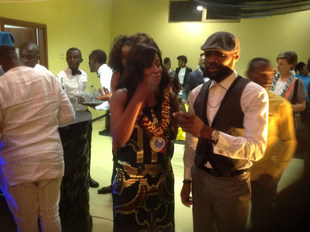Photos DJ ZEEZ celebrates with EbonyLife TV as they turn a year old