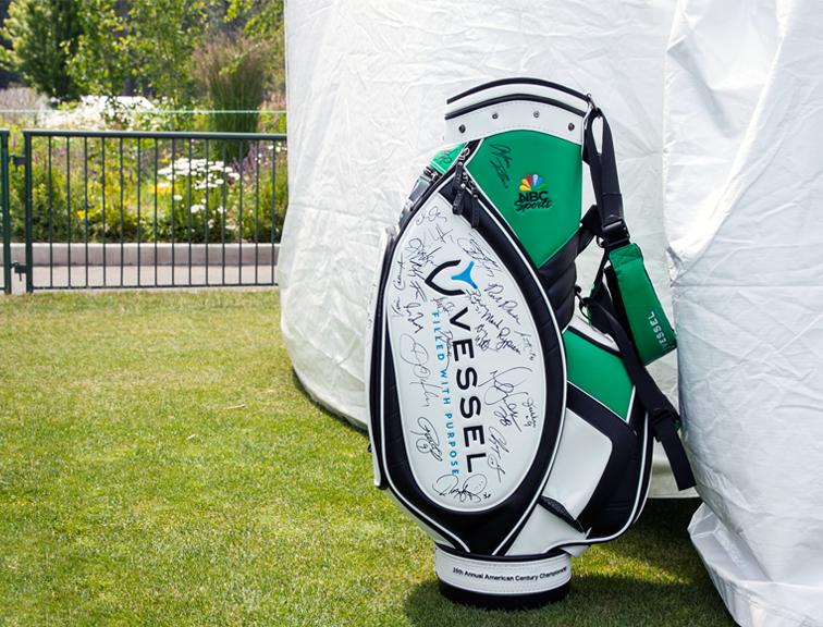 vessel golf bag personalization