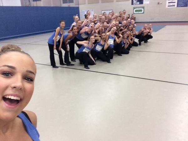 WayzataDance's tweet image. But first, lemme take a #selfie @jfkdance #trojets #homeroutine