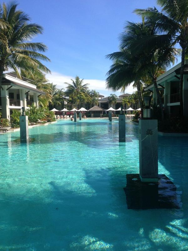 Pool at #pullmanportdouglas. Best resort pool ever seen