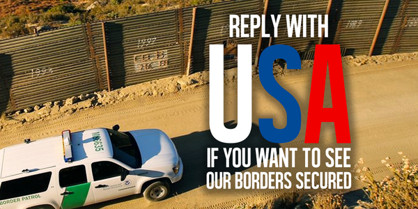 RepFincherTN08's tweet photo. We must secure our borders! RT and reply with USA if you agree. #immigration #USA  #tcot http://t.co/wuef5kU5lu