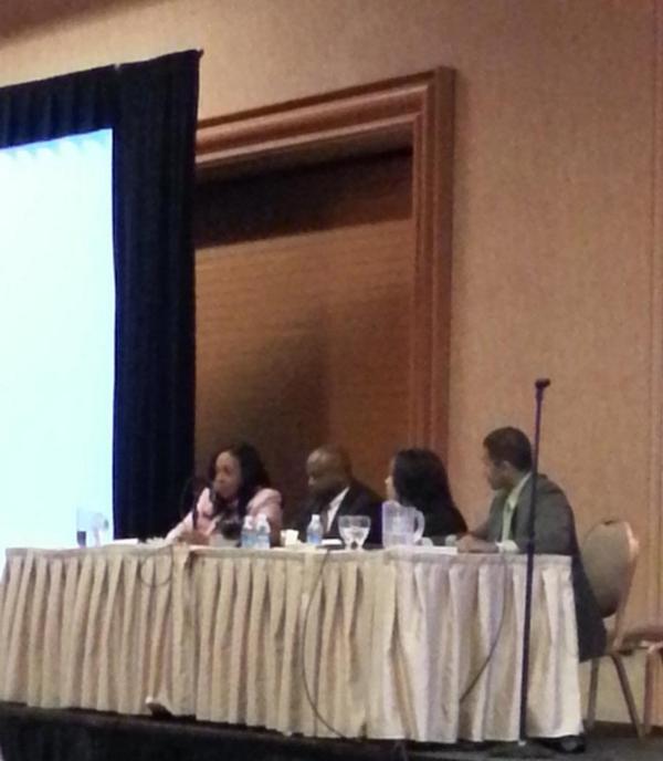 NAACP's tweet photo. RT @kcraine: #NAACP CLE panel featuring @nationalbar pres. @PatRosierNBA #ProjectFreshStart http://t.co/Rh9PjVUlZ1