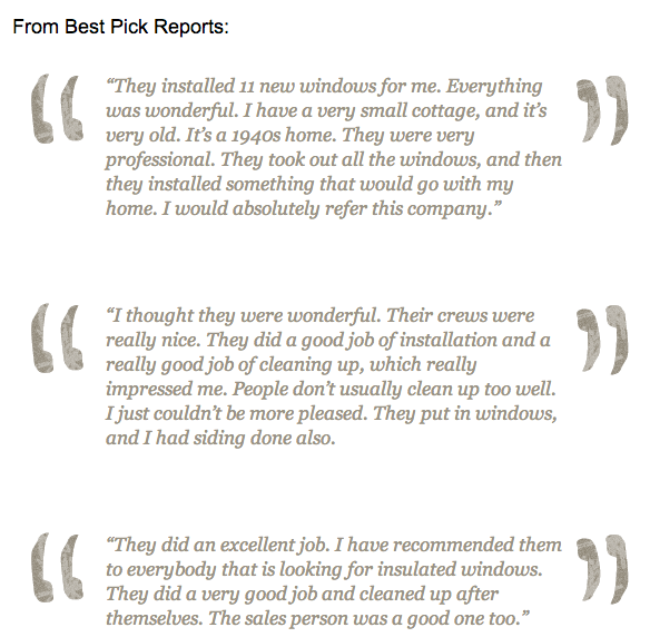 WonderfulWindow's tweet image. We do great work, but don't take our word for it - TAKE OUR CUSTOMERS' WORDS! bit.ly/1nXoQPm