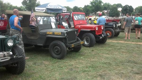 Yesterday in Pa at the jeepshow @Jeep_offroad  @SexyJeeps @JeepPornWrang was in heaven thanks @Quadratec