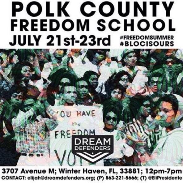 Dreamdefenders's tweet photo. Were here. #blocisours http://t.co/FsjNQkrI1K