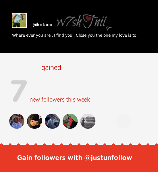 kotaua's tweet photo. Fab tweeps @khalrd_990 &amp; more followed me. Grow with http://t.co/NTHezJ1wQz http://t.co/b4hk9F6DaA