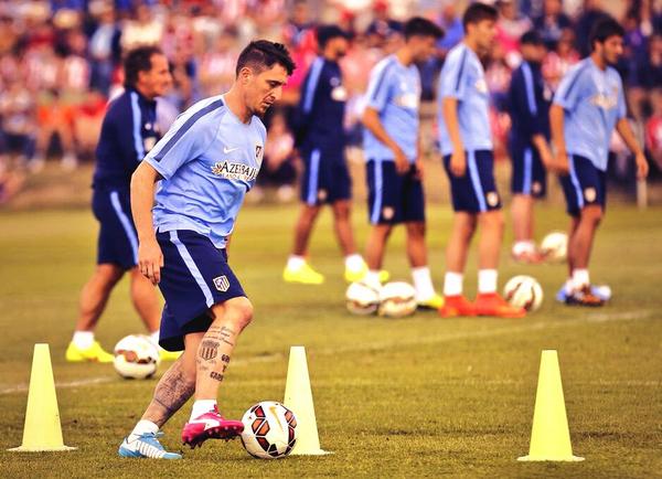 Cebo_Rodriguez's tweet image. Vuelta a los entrenamientos con @Atleti