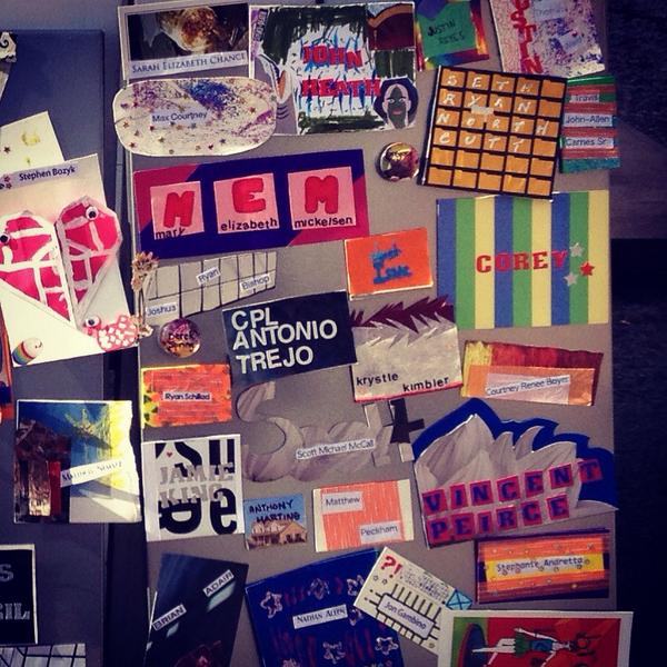noharmla's tweet photo. Amazing weekend working on the Overdose Memorial Project! Thanks to @MissyWeimerArt &amp; @MOCAlosangeles &amp; volunteers. http://t.co/8mk5fiqfNc