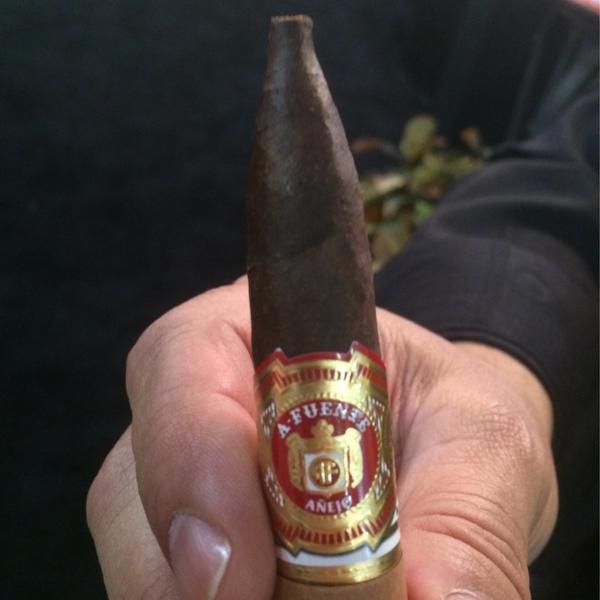 brianhewitt's tweet photo. Wonder what @illusionecigars thinks. RT @DavidSavona:  Arturo Fuente Anejos. New size coming in September called 888. http://t.co/l6UeSwgI1J