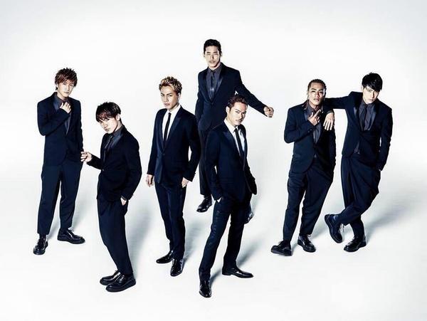三代目 J Soul Brothers、黒のスーツがみんな似合う！ #登坂広臣