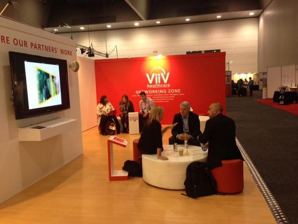 ViiVUS's tweet photo. #AIDS2014 Global Village is opened! Check out our Positive Action &amp; PACF Networking Zone @ booth 810 http://t.co/fK5BdzFxXU