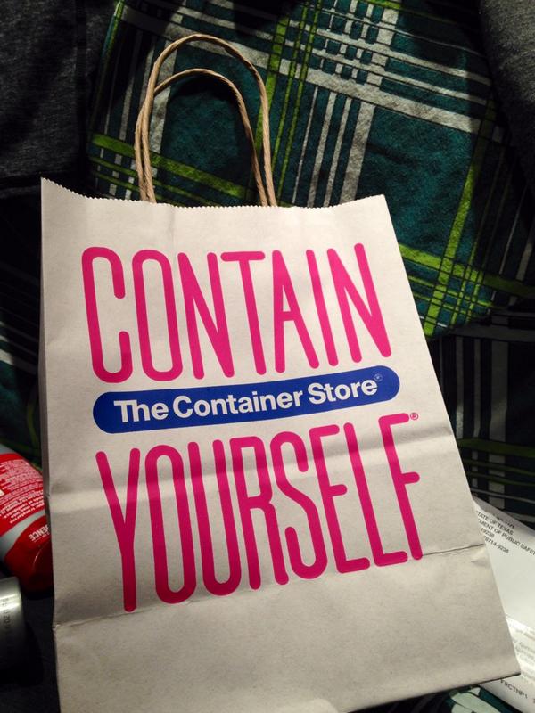 inge_sullivan's tweet photo. there's no containing myself @ContainerStore! it's my happy place http://t.co/jQCW8kY2DG