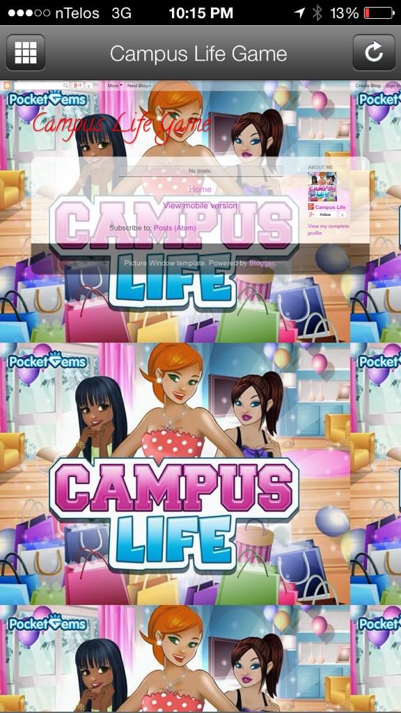 Campus Life™: Fashion Girl IOS Mobile Game Review