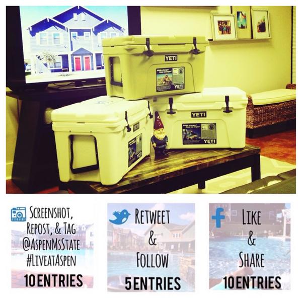 GrandStarkville's tweet photo. RT for your chance to win a FREE YETI! Winners announced 7/27! #SummerofAspen #FREEYETIS

• http://t.co/KNBQkaZlsN • http://t.co/H68HpdhASO