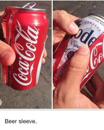 t_foots's tweet photo. How to hide your beer cans http://t.co/BgV0FpoKFf