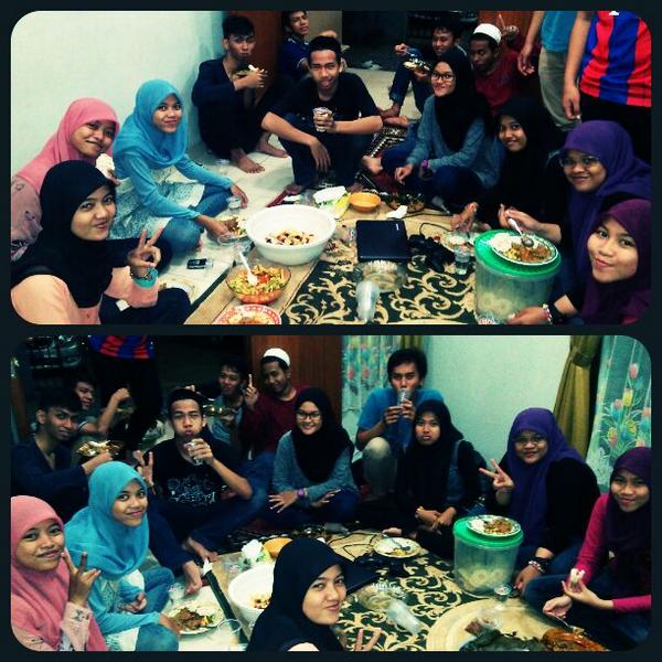 ascentipa's tweet photo. Thanks yaa buat tadi malemnya . Teraweh bareng juga . Love youuu :D http://t.co/jxW6abc5U3