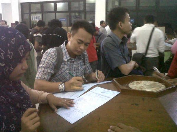 #SIMAKOLEKTIFMENWAISTA at Satpas DaanMogot